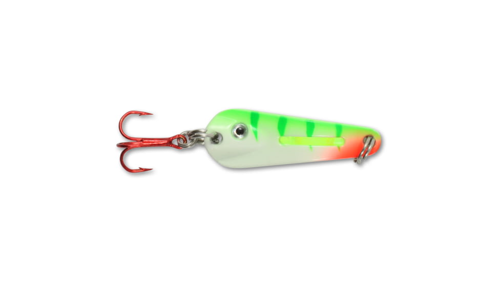 Northland Fishing Tackle Glo-Shot Spoon, UV Glo Perch, 1/16 oz, GSS2-20