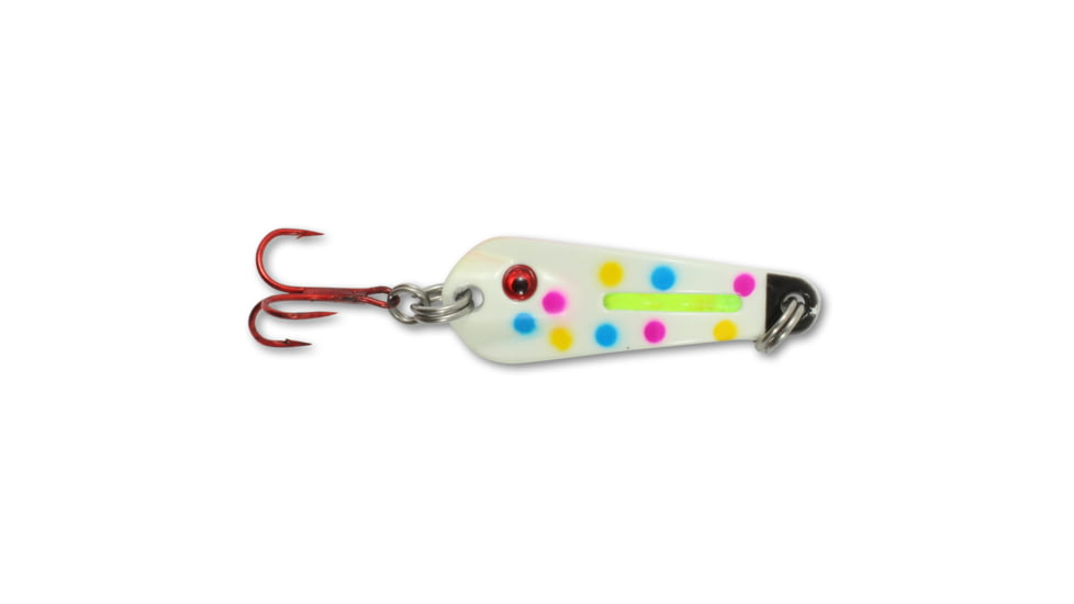 Northland Fishing Tackle Glo-Shot Spoon, Wonderbread, 1/16 oz, GSS2-165
