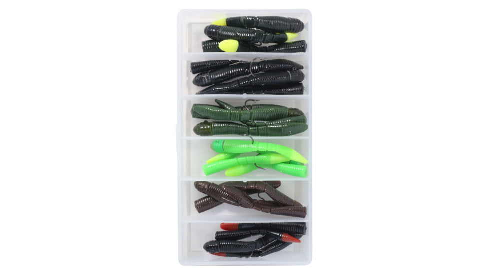 Northland Fishing Tackle Mimic Minnow Limber Leech Kit, Assorted, 24 Pack, MMLLK-24