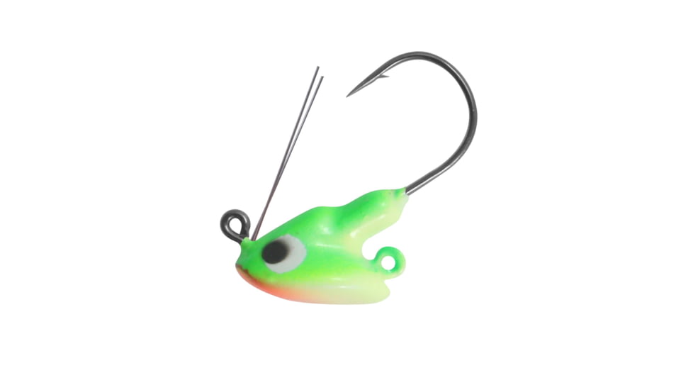 Northland Fishing Tackle Puppet Minnow Jig, Glow Watermelon, 1/4oz, NL-FBSW4-1315