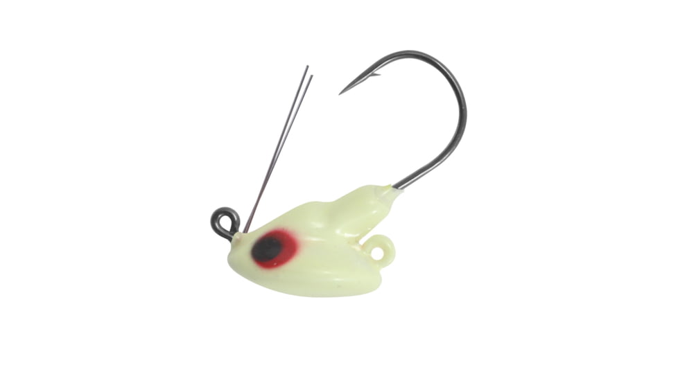 Northland Fishing Tackle Puppet Minnow Jig, Super-Glo Luminescent, 1/8oz, NL-FBSW3-13