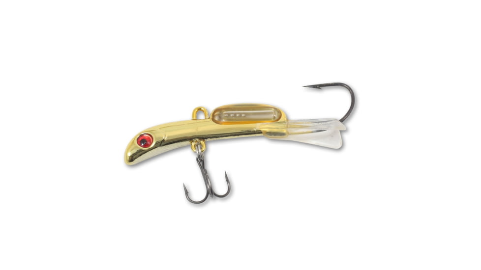 Northland Fishing Tackle Rattlin Puppet Minnow Lure, Gold Shiner, 1/4 oz, PMDR2-12