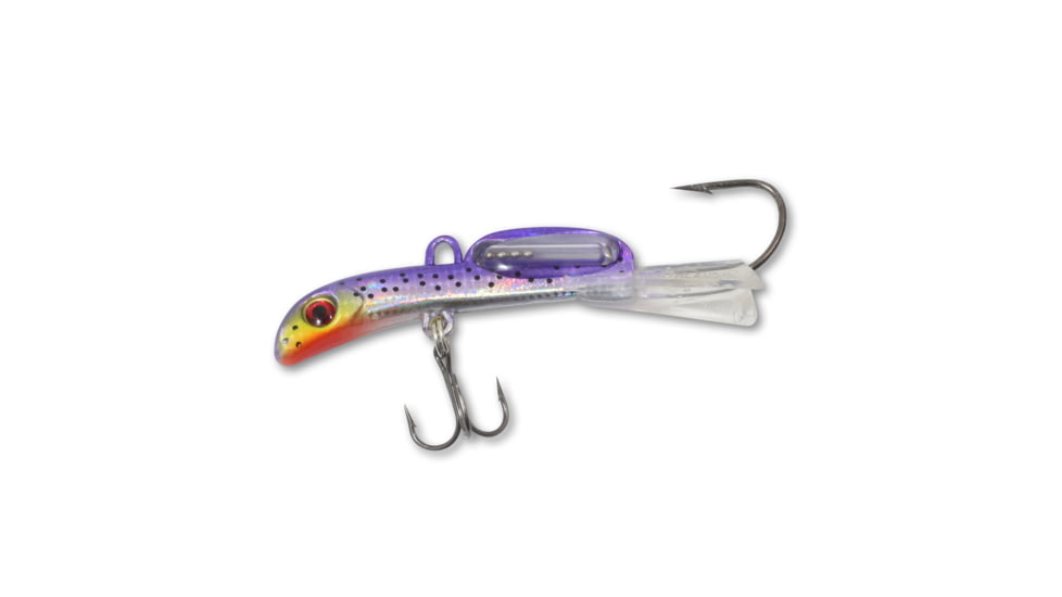 Northland Fishing Tackle Rattlin Puppet Minnow Lure, Purpledescent, 1/4 oz, PMDR2-44