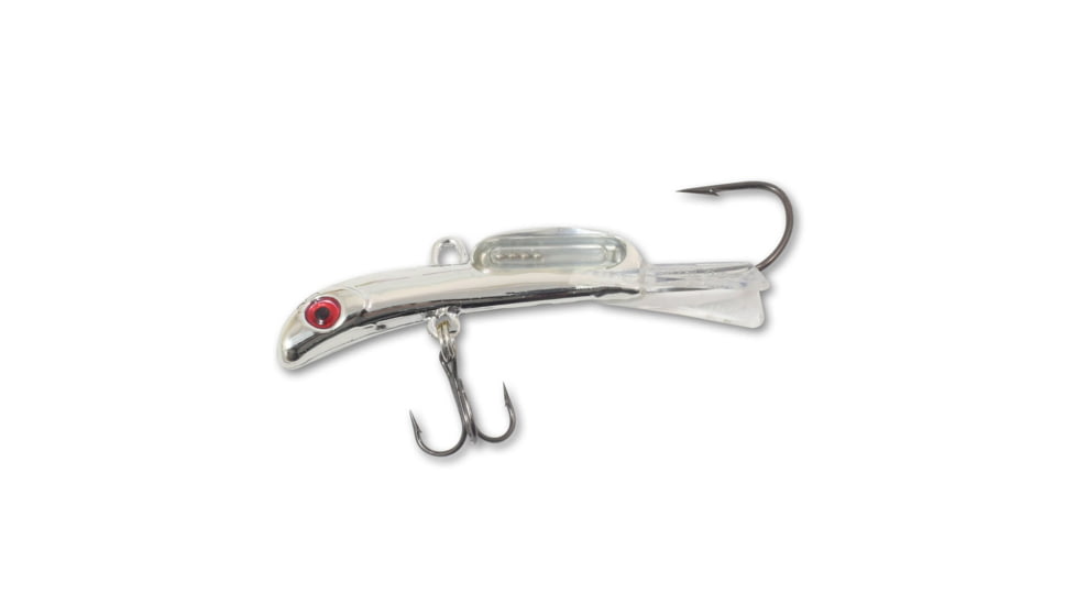 Northland Fishing Tackle Rattlin Puppet Minnow Lure, Silver Shiner, 1/4 oz, PMDR2-11