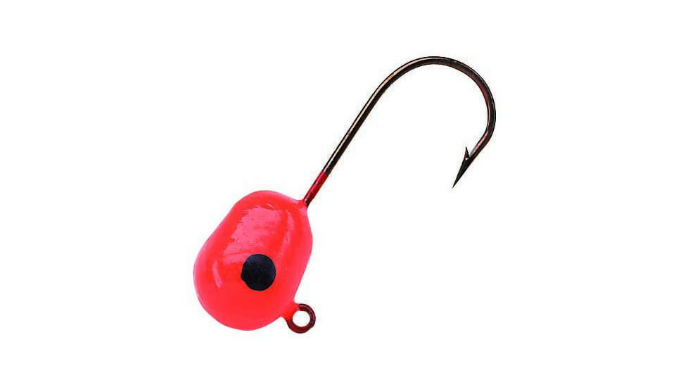 Northland High-Ball Floater Jighead Number 1 Hook, 4/Cd Orange, FJ1-4-8