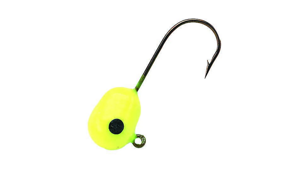 Northland High-Ball Floater Jighead Number 2 5/Cd Chartreuse, FJ2-5-10
