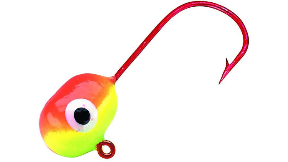 Northland High-Ball Floater Neon Jighead Number 4 4/Cd Sunrise, FJT4-4-108