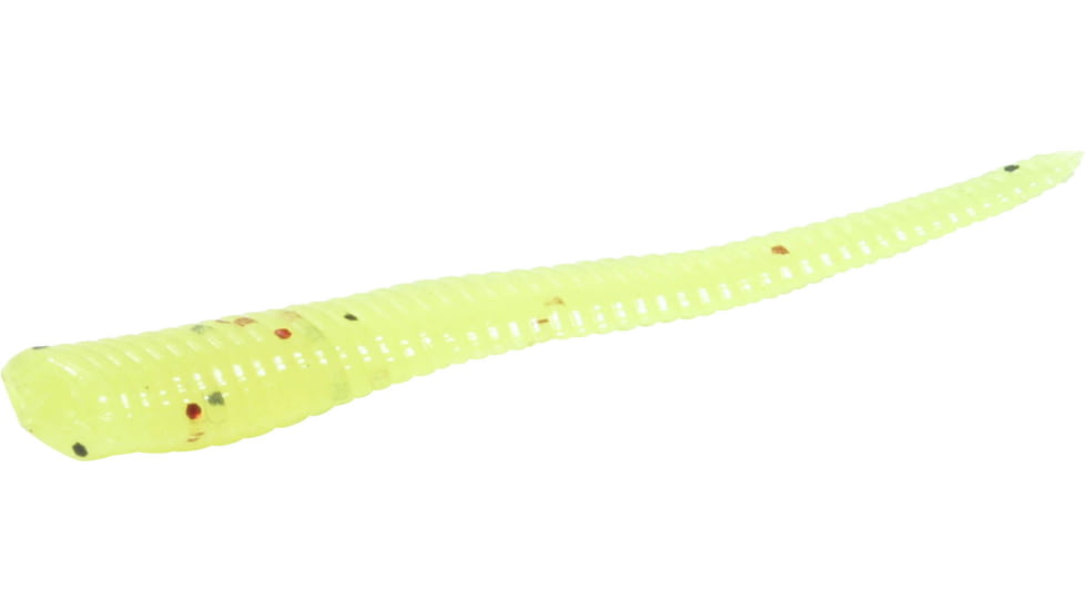 Northland Impulse Jig'N Tail Bloodworm Worm, 8, 1.5in, Glo Chartreuse, IBBW1RC-1310