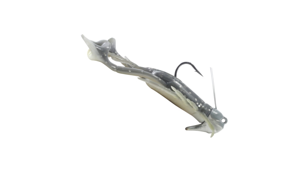 Northland Mimic Minnow Critter Craw Creature Bait, 10, 2.625in, Smoke Shad, MMCC2-50