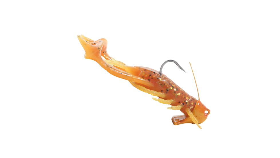 Northland Mimic Minnow Critter Craw, 1/8oz, 2-5/8in, Number 1/0Hk 1/Card, Molt Craw, MMCC3-72