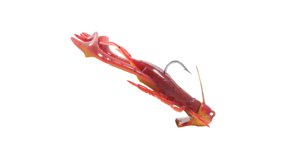 Northland Mimic Minnow Critter Craw, 1/8oz, 2-5/8in, Number 1/0Hk 6/Strip, Natural Craw, MMCC3-6-7
