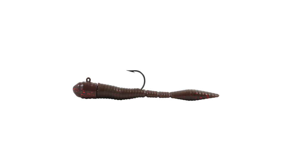 Northland Mimic Minnow Limber Leech, 1/16oz, 2-1/2in, Number 4Hk 6/Strip, Watermelon, MMLL2-6-19