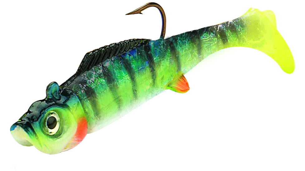 Northland Mimic Minnow Shad Swimbait, 1 7/8in, 1/16 oz, Sz 2 Hook, Bluegill, Strip Card, MM2-6-27