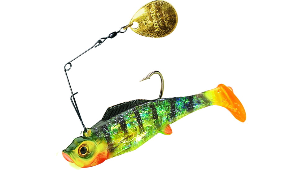 Northland Mimic Minnow Spin 1/16 Oz, 6/Cd Perch, MMS2-6-23