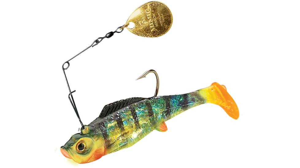 Northland Mimic Minnow Spin, Firetiger, 1/4oz, 1/Cd, MMS4-22