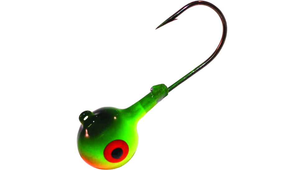 Northland Neon Rz Jig Head 1/16 Oz, 6/Cd UV Firetiger, RZJ2-6-22