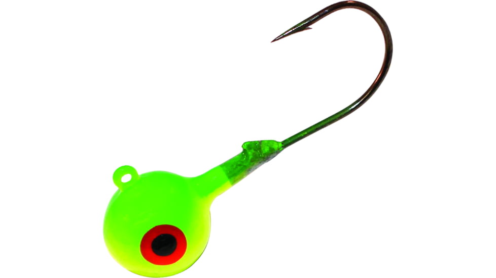 Northland Neon Rz Jig Head 1/4 Oz, 4/Cd UV Parakeet, RZJ4-4-1015
