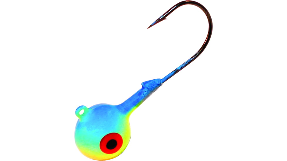 Northland Neon Rz Jig Head 1/8 Oz, 5/Cd UV Parrot, RZJ3-5-105