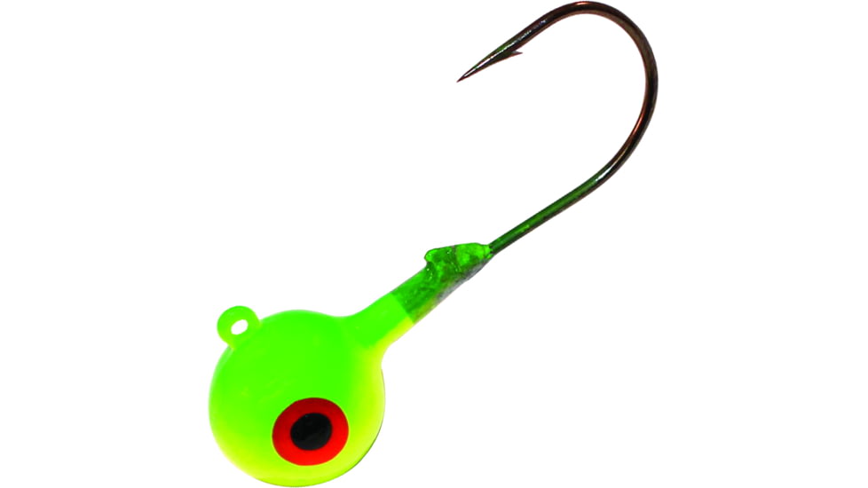 Northland Neon Rz Jig Head 3/8 Oz, 4/Cd UV Parakeet, RZJ5-4-1015