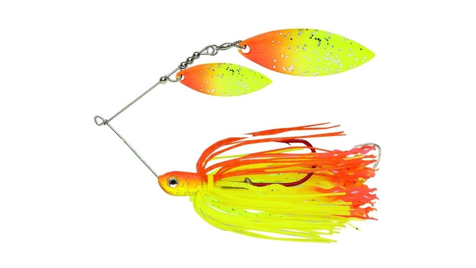 Northland Reed Runner Magnum Spinnerbait, Sunrise, 1oz, 1 Cd, RRTW8-108