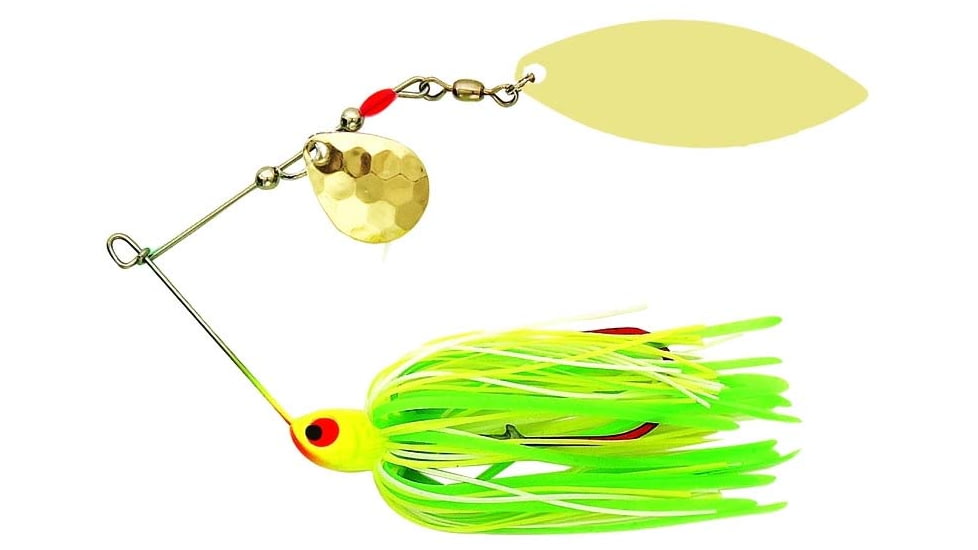 Northland Reed-RunnerClassic Tandem Spin Spinnerbait, Sunfish, 3/8oz, 6 Pack, RRTW5C-1015