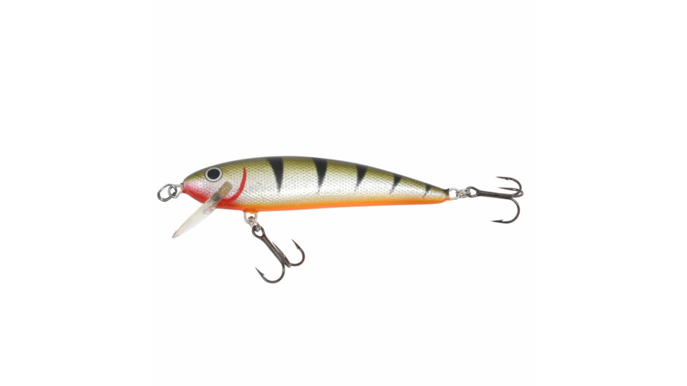 Northland Rumble Shiner Floating-Diving, 2 #6 Treble Hooks, Diving Depth 5-8, Perch, 2-3/4in, 3/16oz, RSN7-PER