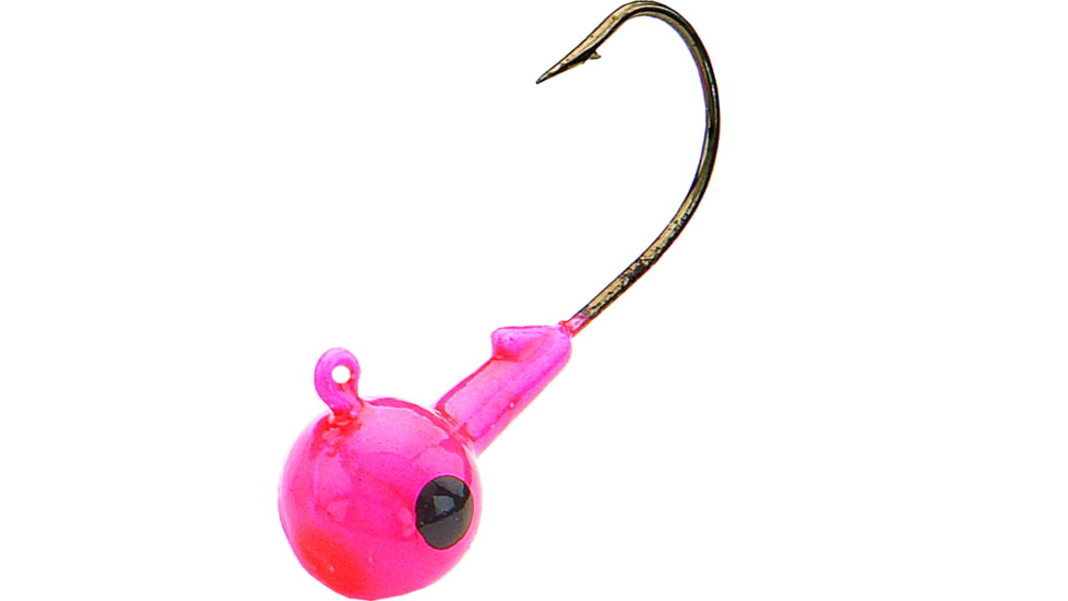 Northland SinkN Jig Head 1/32 oz, Sz 6 Hook, Pink, 8/Bag, SNJ1-8-6