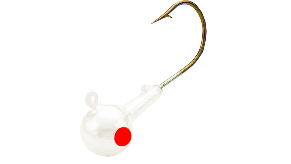 Northland SinkN Jig Head 1/4 oz, 2/0 Hook, Glow, 6/Bag, SNJ4-6-13
