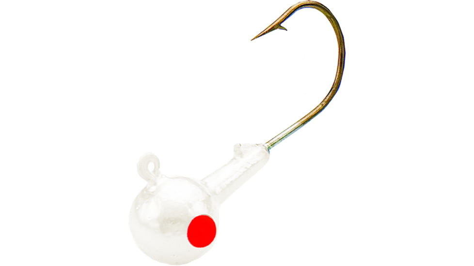 Northland SinkN Jig Head, 3/16 oz, 2/0 Hook, Glow, 6/Bag, SNJ35-6-13