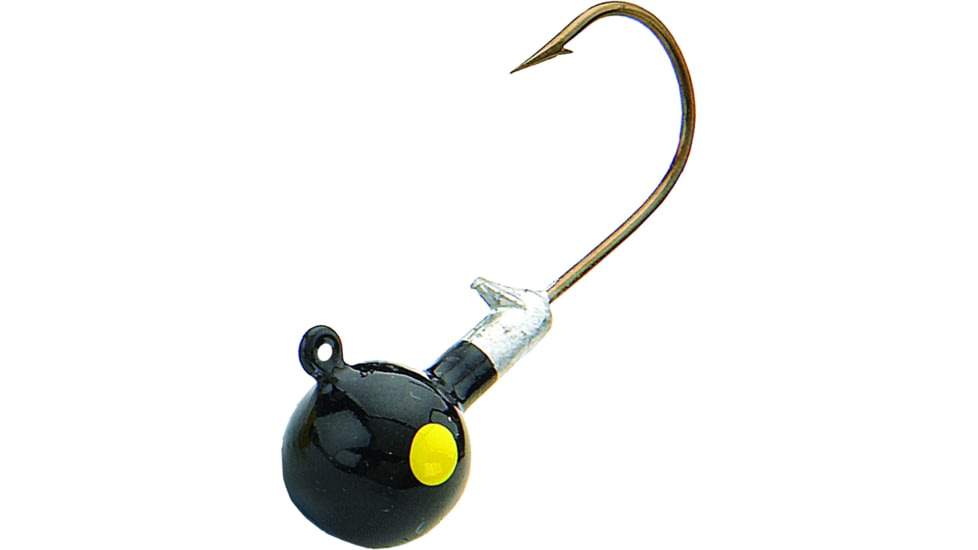 Northland SinkN Jig Head 3/8 oz, 3/0 Hook, Black, 5/Bag, SNJ5-5-3