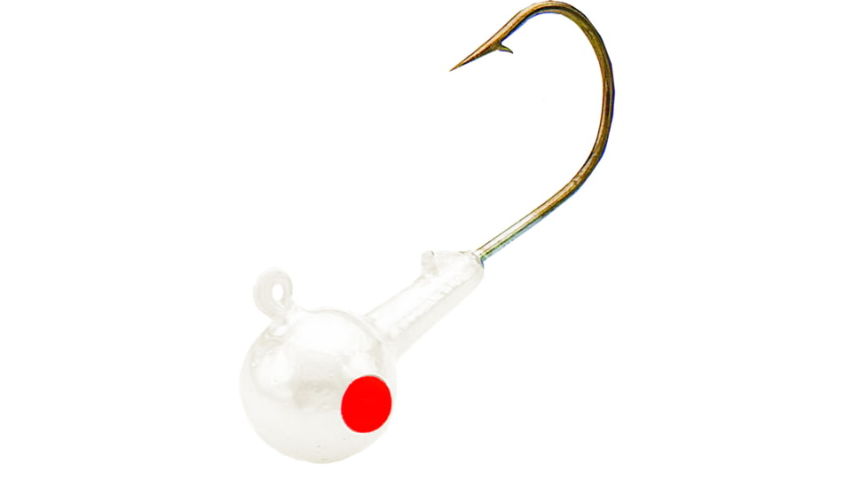 Northland SinkN Jig Head 3/8 oz, 3/0 Hook, Glow, 5/Bag, SNJ5-5-13
