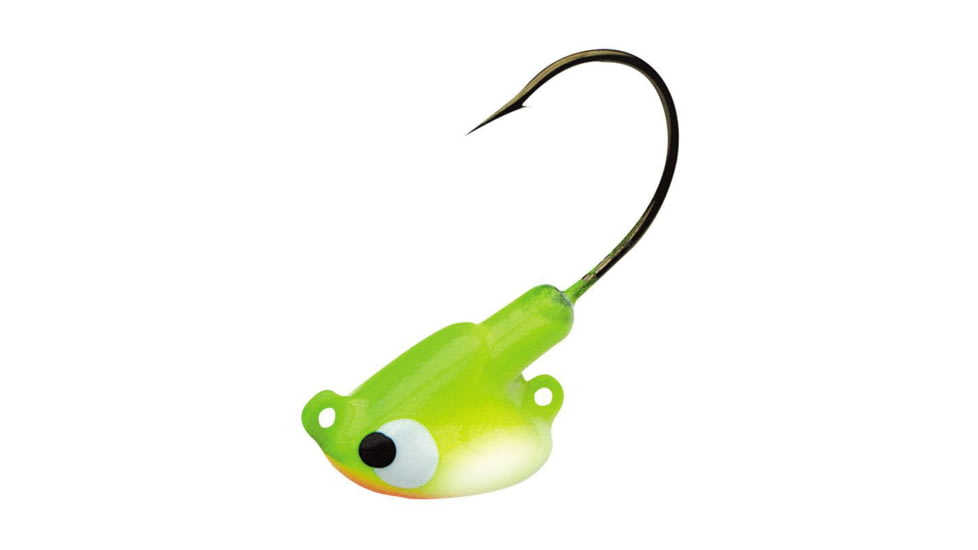 Northland Stand-Up Fire-Ball Jig 1/4 Oz, #2/0 Hk Glow Watermelon 3/Cd, NL-FBS4-3-1315
