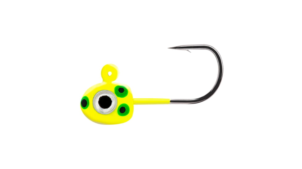 Northland Tungsten Flat Fry Jig - 2/Card - 1/28Oz - #12 Hook - Sneeze, TFFJ12-1065