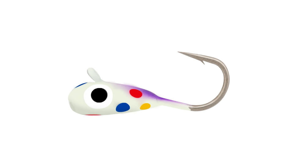 Northland Tungsten Gill-Getter Jig - 2/Card - 1/16Oz - #10 Hook - Purple Wonder, TGGJ10-465