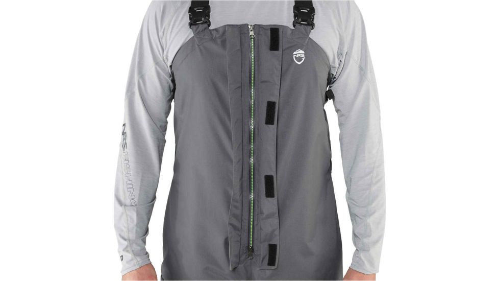 NRS Champion Bibs - Unisex, Gunmetal, 2XL, 20034.01.104