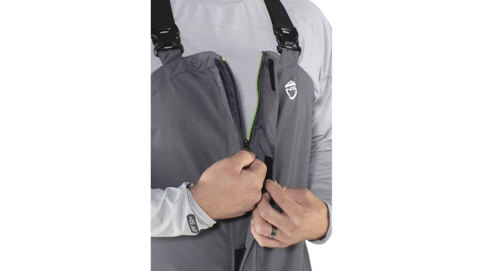 NRS Champion Bibs - Unisex, Gunmetal, 2XL, 20034.01.104