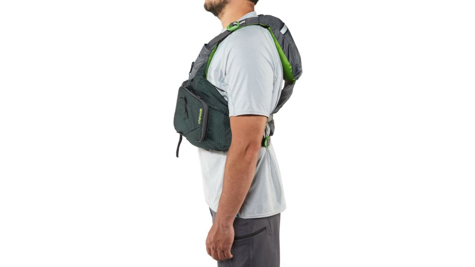 NRS Chinook Fishing PFD - Life Jacket - Mens, Bayberry, Extra Small/Medium, 40009.04.100