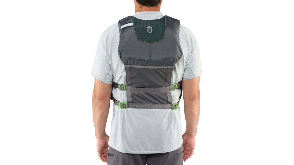 NRS Chinook Fishing PFD - Life Jacket - Mens, Bayberry, Extra Small/Medium, 40009.04.100