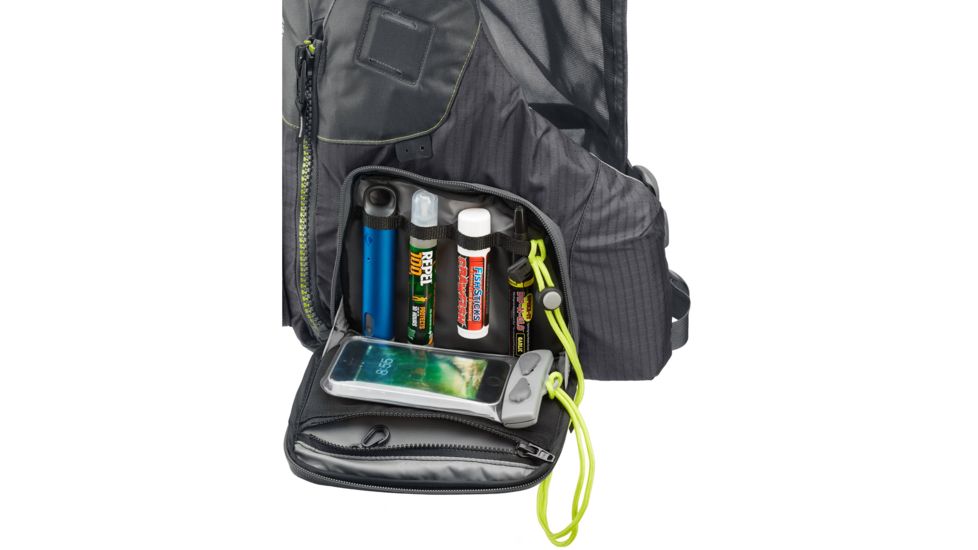 NRS Chinook Fishing PFD - Life Jacket - Mens, Charcoal, Extra Small/Medium, 40009.04.101