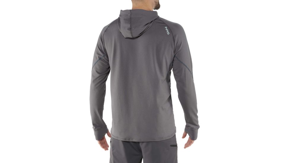 NRS H2Core Lightweight Hoodie - Men's, Gunmetal, S, 10120.03.100
