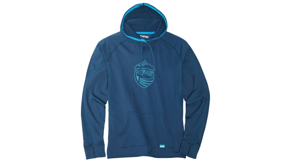 NRS H2Core Lightweight Hoodie - Men's, Moroccan Blue, XXL, 10120.03.109