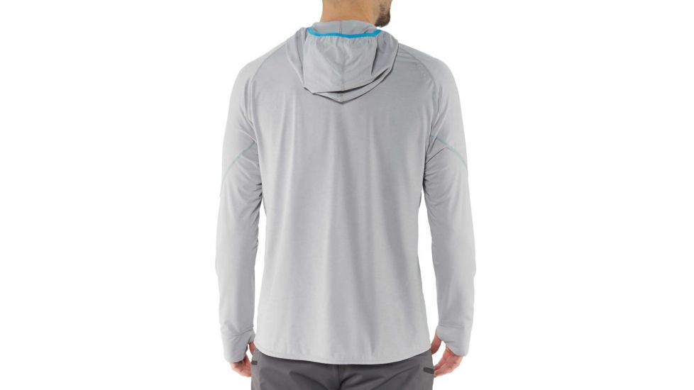 NRS H2Core Silkweight Hoodie - Men's, Quarry, XXL, 10139.03.104