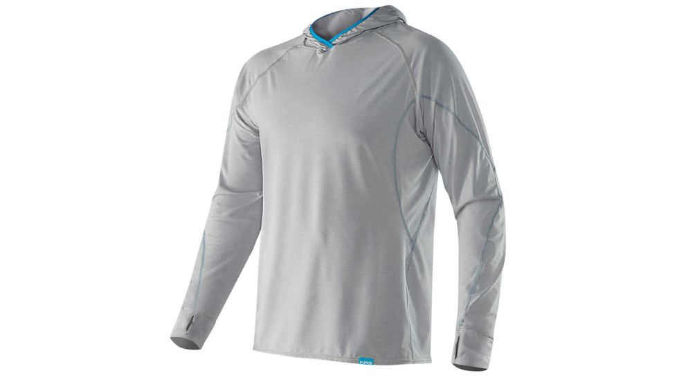 NRS H2Core Silkweight Hoodie - Men's, Quarry, XXL, 10139.03.104