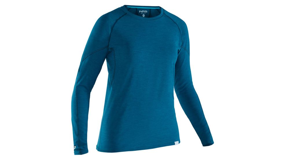 NRS H2Core Silkweight Long-Sleeve Shirt - Women's, Moroccan Blue, XL 10115.03.114