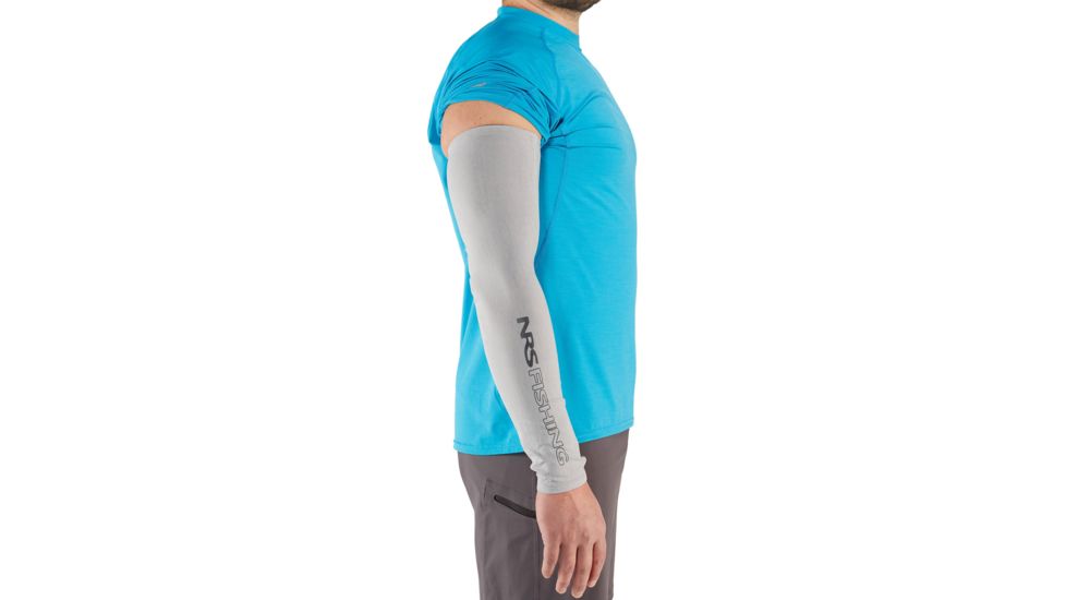 NRS H2Ozone Sun Sleeves - Men's, Quarry, Large/Extra Large, 10406.02.101