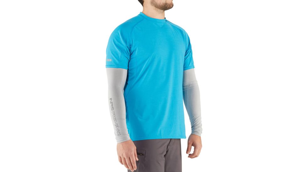 NRS H2Ozone Sun Sleeves - Men's, Quarry, Large/Extra Large, 10406.02.101