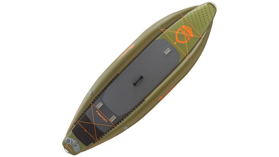 NRS Heron Fishing Inflatable SUP Board, 11, 86138.02.100