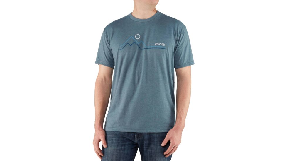 NRS Horizon T-Shirt - Men's, Indigo, Large, 12538.01.102
