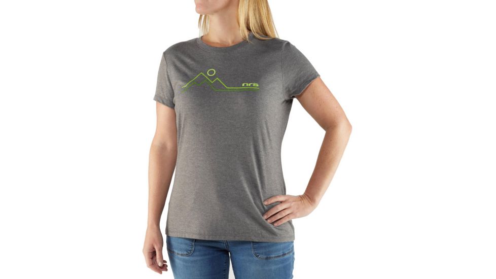 NRS Horizon T-Shirt - Women's, Gray Frost, Extra Large, 12539.01.103