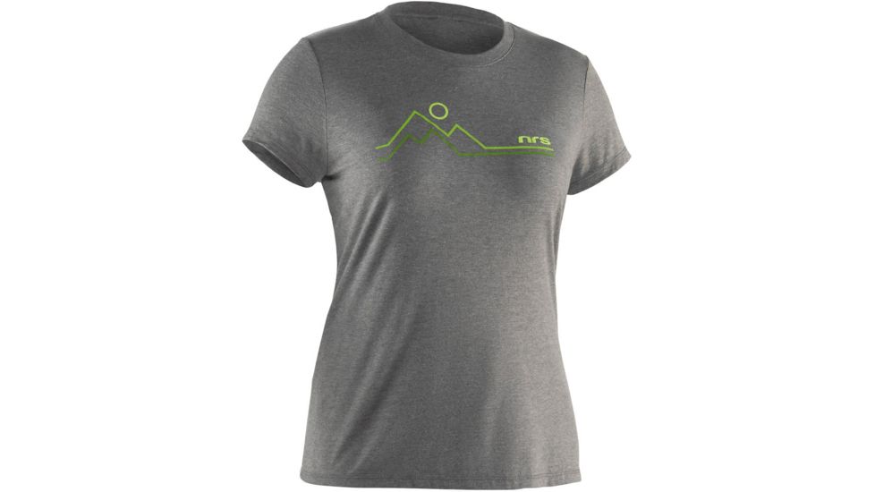NRS Horizon T-Shirt - Womens, Gray Frost, Small, 12539.01.100